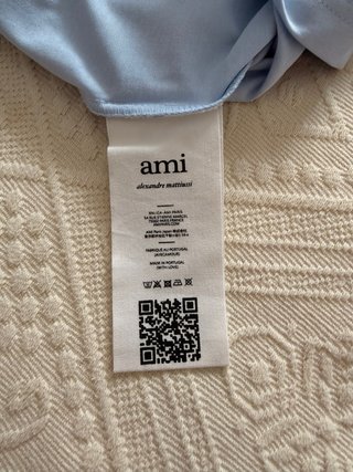 Camiseta Ami Paris Azul Talla M