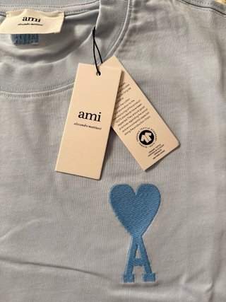 Camiseta Ami Paris Azul Talla M