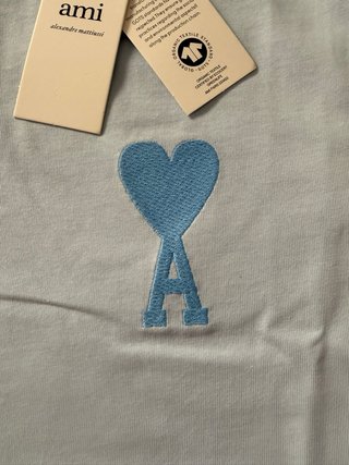 Camiseta Ami Paris Azul Talla M