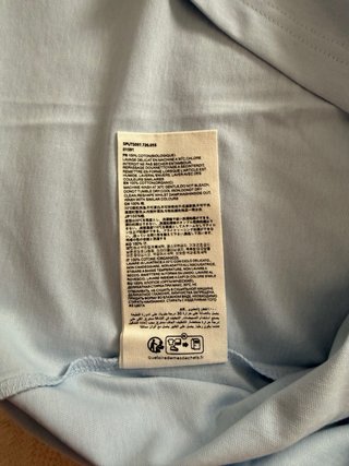 Camiseta Ami Paris Azul Talla M