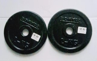 32 Discos de Pesas 2kg DOMYOS