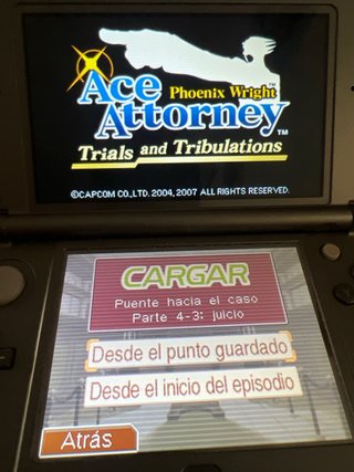 Ace Attorney Trials & Tribulations DS