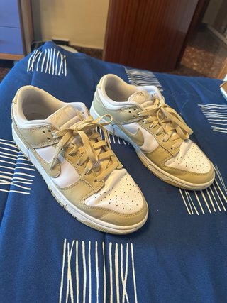 Nike Dunk Beige/Blanco Talla 42.5