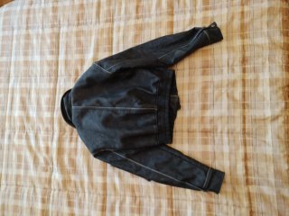 Chaqueta Camaleónica Forrada Negra/Gris
