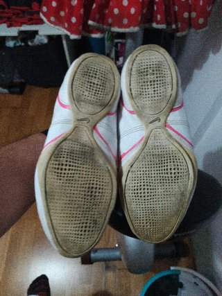 Zapatillas Nike Air Training Mujer Blancas Rosas