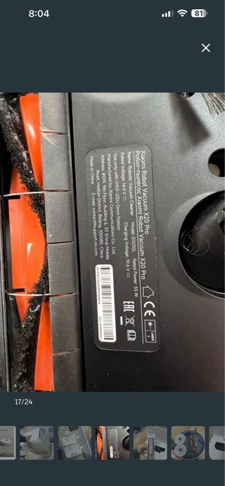Xiaomi Robot Vacuum X20 Pro Aspirador