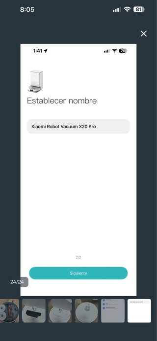 Xiaomi Robot Vacuum X20 Pro Aspirador