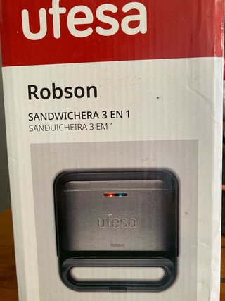 Sandwichera 3 en 1 ufesa