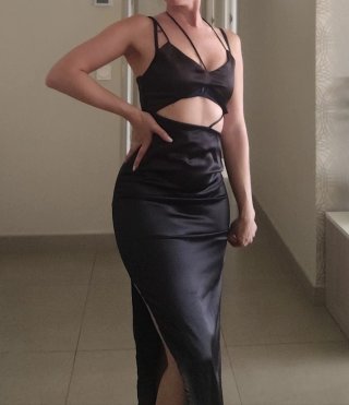 Vestido Zara Negro Talla XS