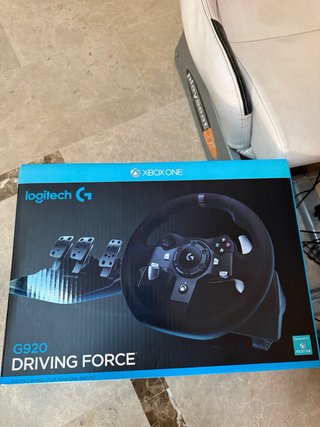 Volante Logitech G920 Xbox One + Playseat A1GP