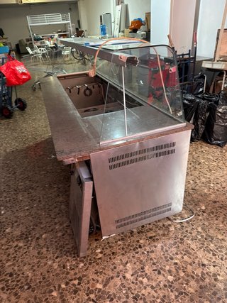 Vitrina Ensaladas Döner Kebab 4 Puertas