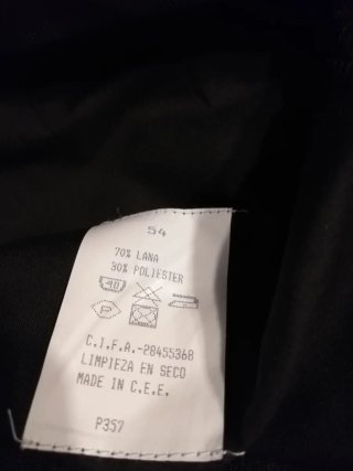 Traje de caballero 3 piezas invierno