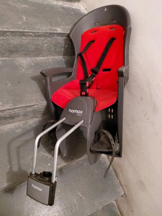Hamax Smiley Silla Portabebés Bicicleta