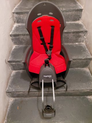 Hamax Smiley Silla Portabebés Bicicleta