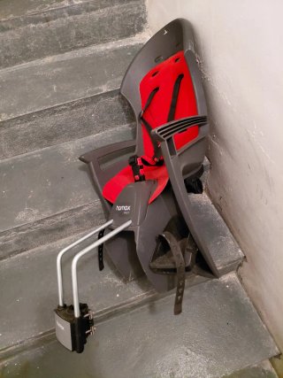 Hamax Smiley Silla Portabebés Bicicleta
