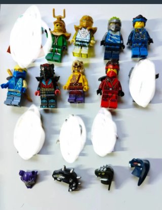 Lote Figuras Lego Ninjago Originales