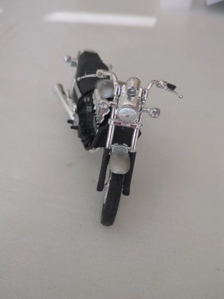 Miniatura Moto Yamaha Vmax Argento