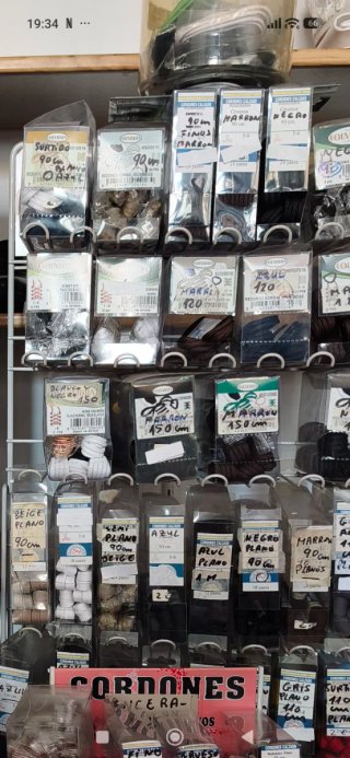 Cordones para zapatos (varios colores)