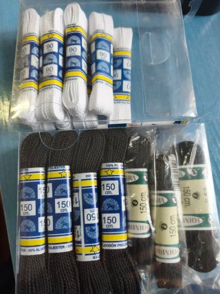 Cordones para zapatos (varios colores)