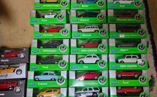 Colección de coches a escala