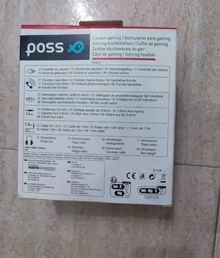 Cascos Gaming Poss GH612