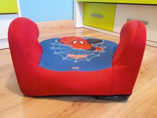 Alzador coche niño Spiderman