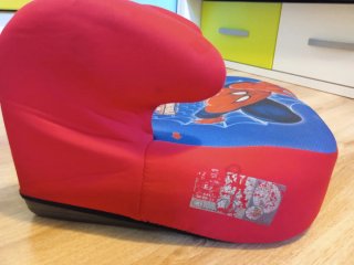 Alzador coche niño Spiderman