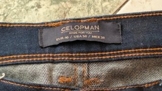 Pantalones vaqueros hombre azul