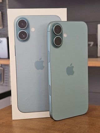 IPHONE 16 PLUS 128GB VERDE BATERIA 100% - 41 CICLO