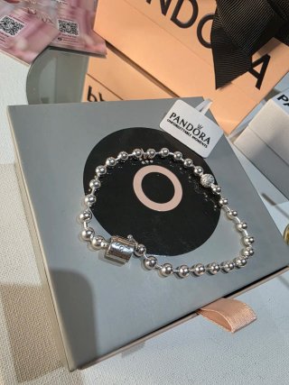 Pulsera Pandora Bolitas 18cm