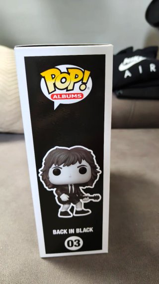 Funko Pop! AC/DC Back in Black Álbum