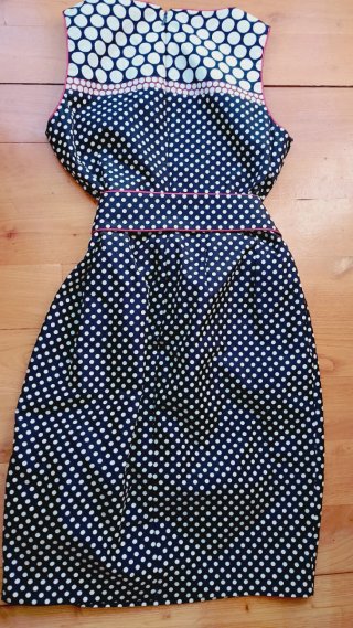 Vestido Purificación García lunares