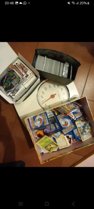 Lotto 30 kg carte collezionabili