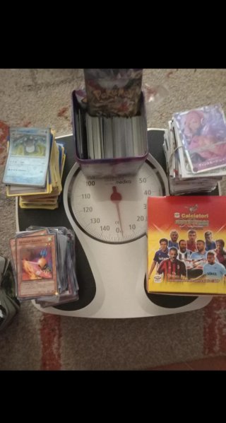Lotto 30 kg carte collezionabili