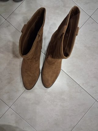 Botines Lefties Marrones Casi Nuevos