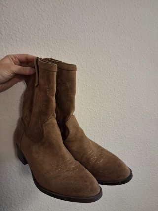 Botines Lefties Marrones Casi Nuevos