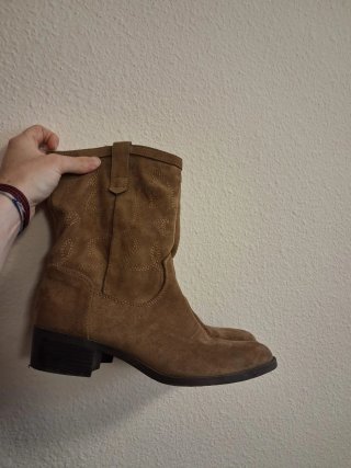 Botines Lefties Marrones Casi Nuevos
