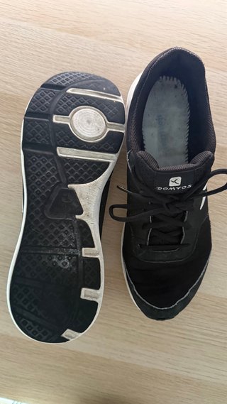 Zapatillas negras Domyos 43
