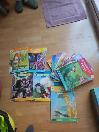 Conjunto de 19 libros bilingües(en español e engle