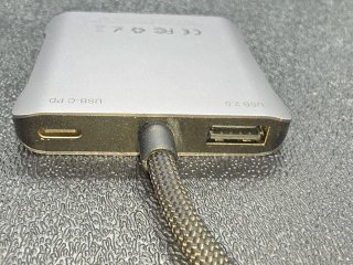 Hub USB-C a HDMI Dual Displayport 8K 30