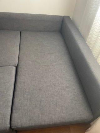 Sofá Cama Chaise Longue Ikea Tela