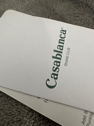 Camiseta Casablanca Blanca