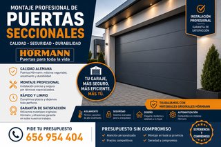 MONTAJE DE PUERTAS SECCIONALES HÖRMANN