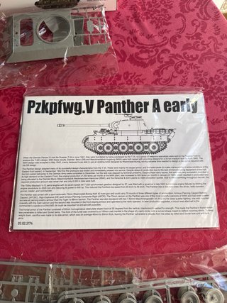 Maqueta Tanque Panther A Early Takom 1/35