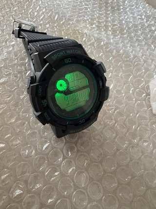 Reloj Táctico Digital Deportivo Negro