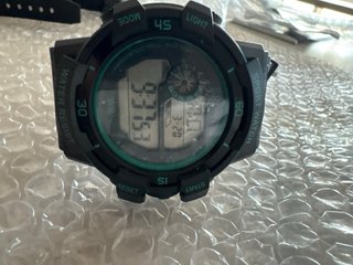 Reloj Táctico Digital Deportivo Negro