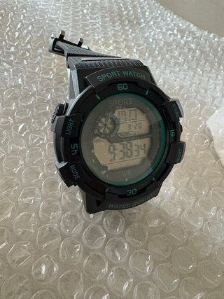Reloj Táctico Digital Deportivo Negro