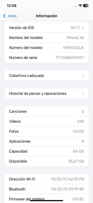 iPhone XR Apple Azul