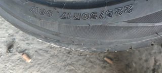 Llantas con neumáticos 225/50/17 nuevos