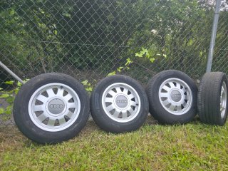 Llantas Audi 15 Neumaticos en buen estado - 2 al